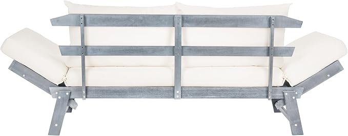 Safavieh PAT6745A Outdoor Collection Tandra Grey Modern Contemporary Daybed Day - Image 9