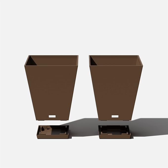 Veradek Nobleton Indoor/Outdoor Wide Square Planter - Image 3