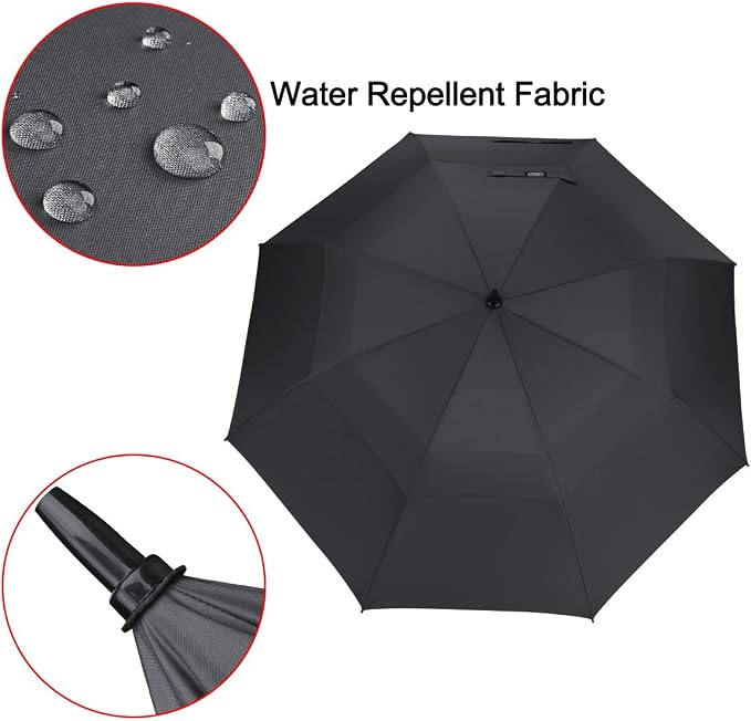 G4Free 47/54/62/68/72 Inch Automatic Open Golf Umbrella Oversize Extra Large - Image 9