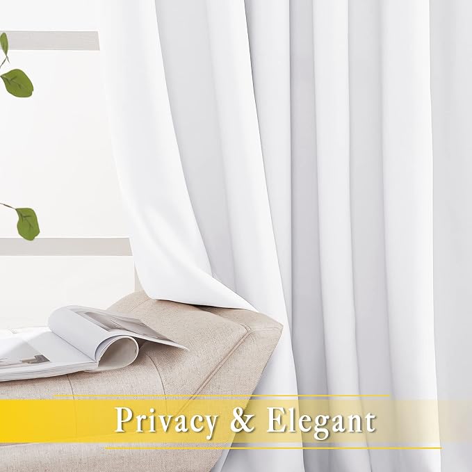 NICETOWN Sliding Door Curtain Window Treatment, Energy Smart Thermal Insulated - Image 3