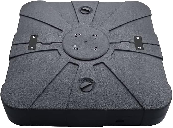 EliteShade USA 33" x 33" Offset Patio Umbrella Base Sand/Water Filled Square by EliteShade