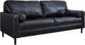 Signature Design by Ashley Bryceview Contemporary Leather Match Tufted Sofa by SignatureDesignbyAshley