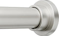 Amazon Basics No Drill Adjustable Indoor Outdoor Tension Curtain Rod, 54-90" by AmazonBasics