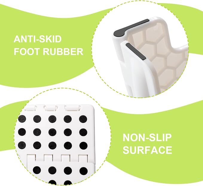 Delxo 9 Inch Folding Step Stool - Image 7