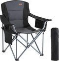 VEVOR Oversized Camping Folding Chair, Portable Heavy Duty Outdoor Quad Lumbar by VEVOR