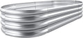 Land Guard Galvanized Raised Garden Bed Kit, 6×3×1ft Raised Garden Boxes Outdoor by LandGuard