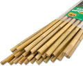 25pcs 1/2" D Thicker Heavy Duty Bamboo Stakes, 4.75FT Plant Stakes, Natural by Jollybower