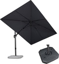 PURPLE LEAF 8.2' X 11.5' Tilting Patio Umbrella by PURPLELEAF