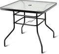 Tangkula 32" Square Outdoor Dining Table by TANGKULA