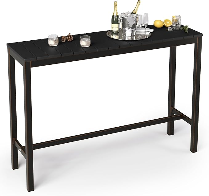 Outdoor Bar Table, Weather Resistant, Hot Tub, Indoor or Outdoor Use by COZYMAN