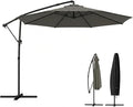 Outsunny 10 ft Offset Patio Umbrella by Outsunny