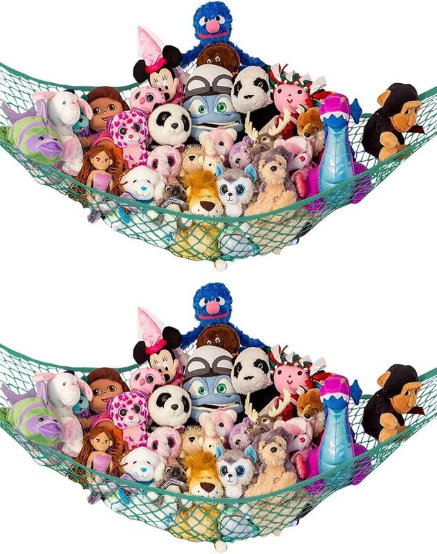 Lilly's Love Large Stuffed Animal Hammock | Corner Hanging Organizer, Toy by LillysLove
