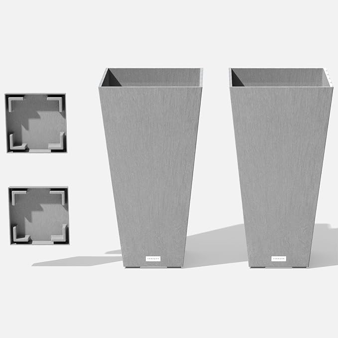 Veradek V-Resin Indoor/Outdoor Taper Planter by VeradekOutdoor