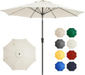 Ayge 9FT Large Outdoor Patio Umbrella Market Table Umbrella-UV Resistant by AYGE
