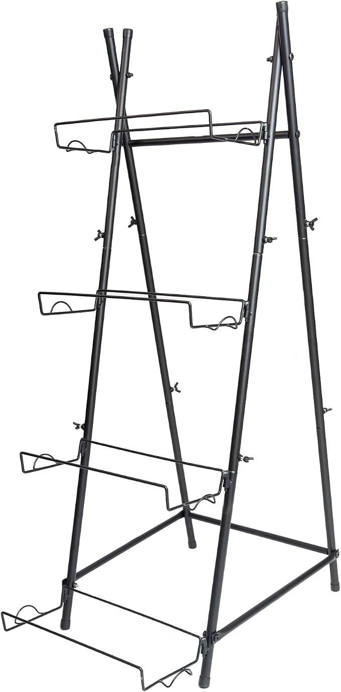 GENMOUS 4 Tier Raised Garden Bed Tall 45'' Vertical Elevated Garden Planter - Image 3