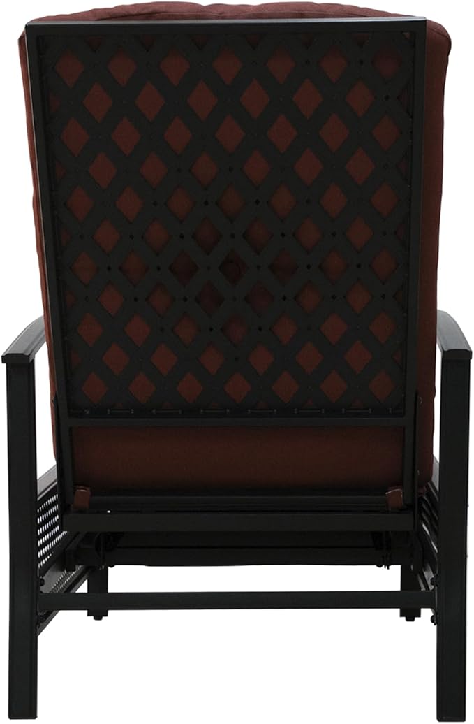 Kozyard Adjustable Outdoor Reclining Lounge Chair, Cushioned Patio Chaise Lounge - Image 9