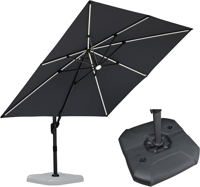 PURPLE LEAF 10 Feet Patio Umbrella by PURPLELEAF