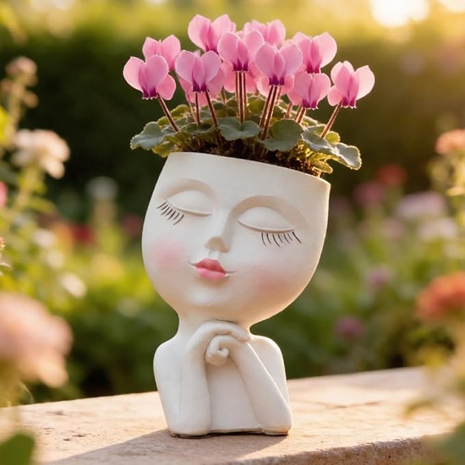 Face Planter, Head Planter, Plant Pots Indoor, Plant Pot - Image 6