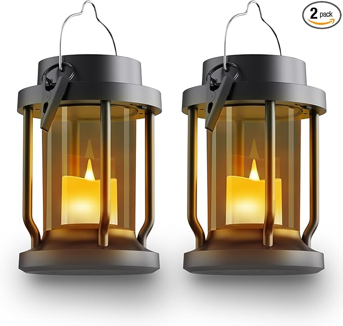 Solar Lantern Outdoor & Indoor Use – Hanging Solar Lights by Unknown