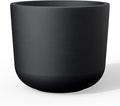 Kante Round Concrete Planter, 9 Inch Dia Classic Style Large Plant Pot by Kante