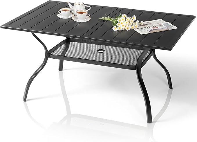 Outvita Outdoor Patio Table for 6 Person by Outvita