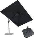 PURPLE LEAF 8.2' X 11.5' Tilting Patio Umbrella by PURPLELEAF