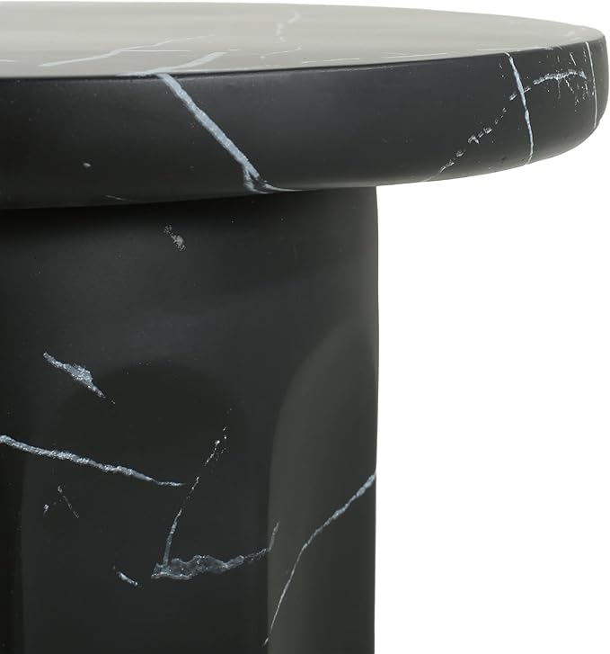 Christopher Knight Home Mervynt Outdoor Side Table, Lightweight Concrete Patio - Image 6