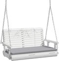 VINGLI Outdoor 4 FT Porch Swing, Heavy Duty 880 LBS Wooden Patio Swings by VINGLI