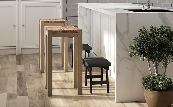 Small Ottoman Foot Rest, Bedroom & Kitchen - Image 7