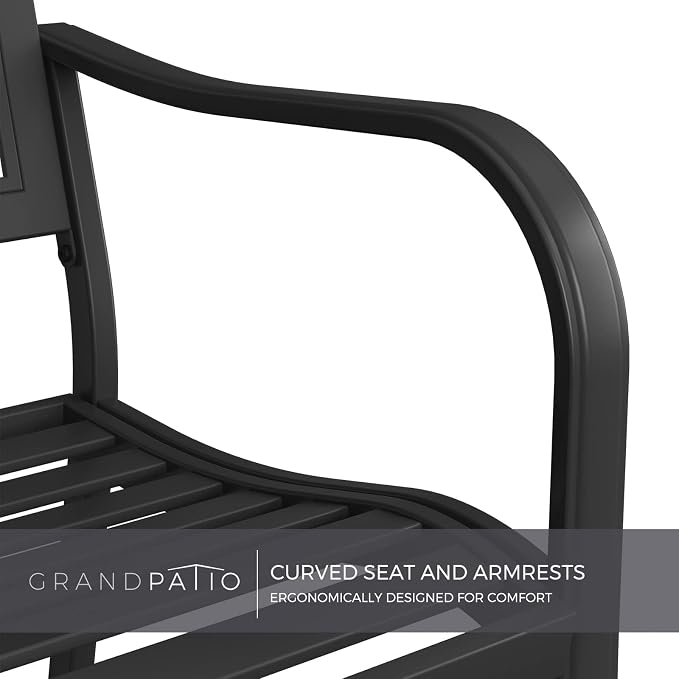 Grand patio 50" Outdoor Bench, Garden Benches - Image 5