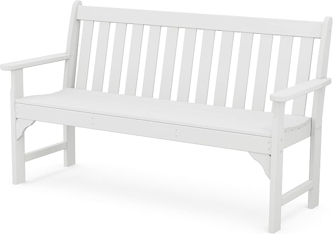 POLYWOOD Vineyard 60" Outdoor Patio Bench by POLYWOOD