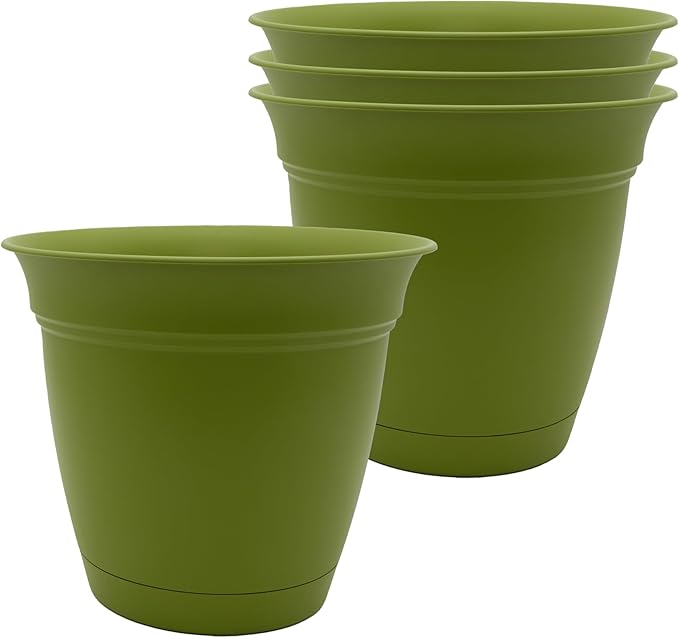 The HC Companies 6 Inch Eclipse Round Planter Pots by TheHCCompanies