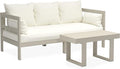 Milliard Outdoor Sofa Patio Furniture Set, Modern Wood Couch by Milliard