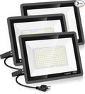 3 Pack 150W LED Flood Light Outdoor, Super Bright Exterior Security Light by YANYCN