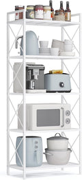 SONGMICS 5-Tier Metal Storage Rack, Shelving Unit by SONGMICSbySONGMICSHOME