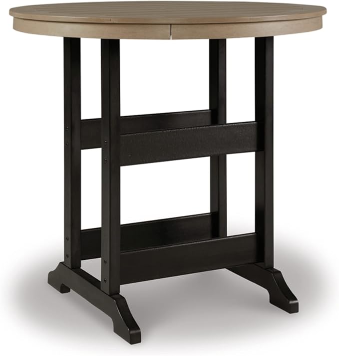 Signature Design by Ashley Fairen Trail Modern Round Bar Table by SignatureDesignbyAshley