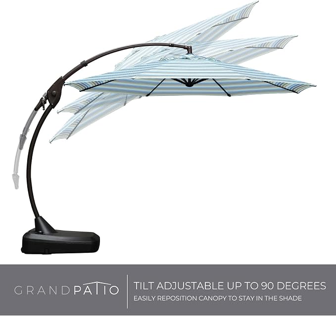 Grand patio 11 FT Cantilever Umbrella - Image 4