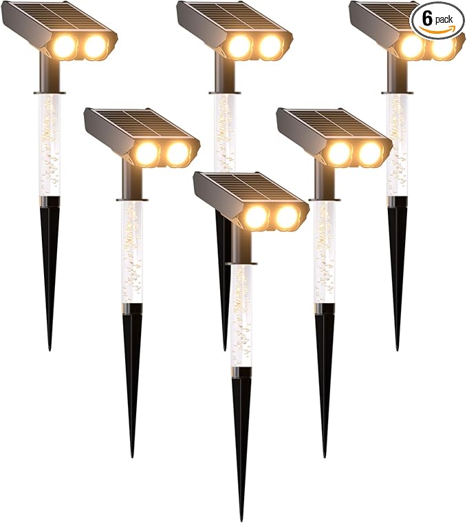 Solar Spotlights Outdoor Waterproof- 2 IN 1 Solar Spot Lights Outdoor by Unknown