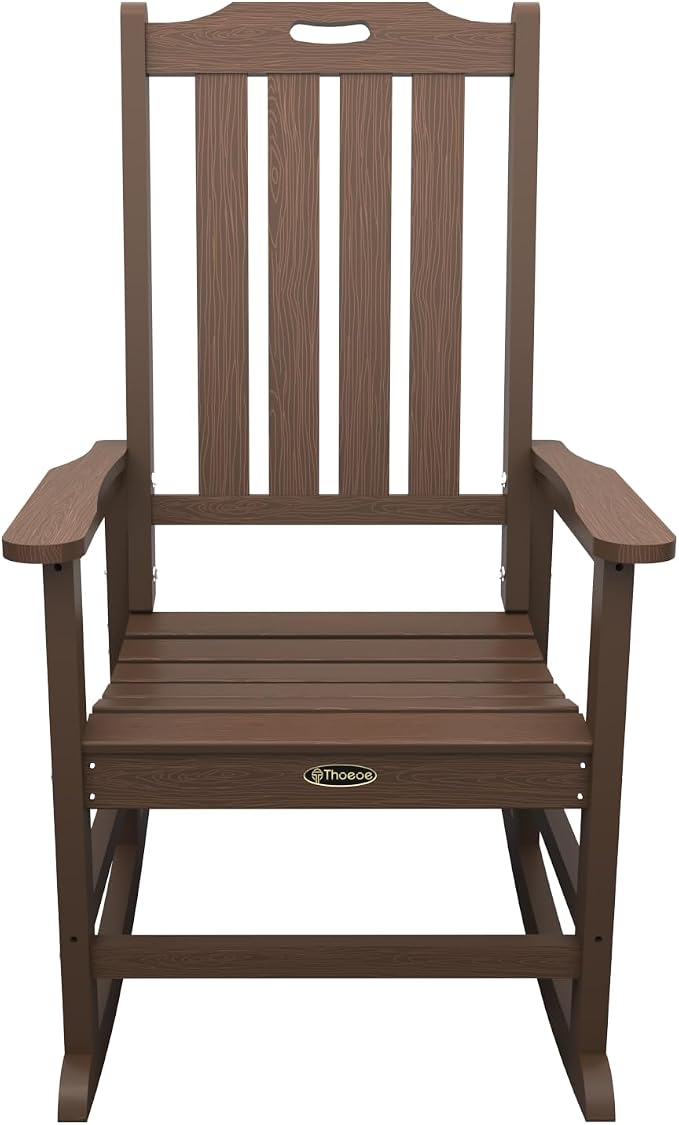 Oversized Rocking Chair Set of 8, Outdoor Rocking Chair - Image 4