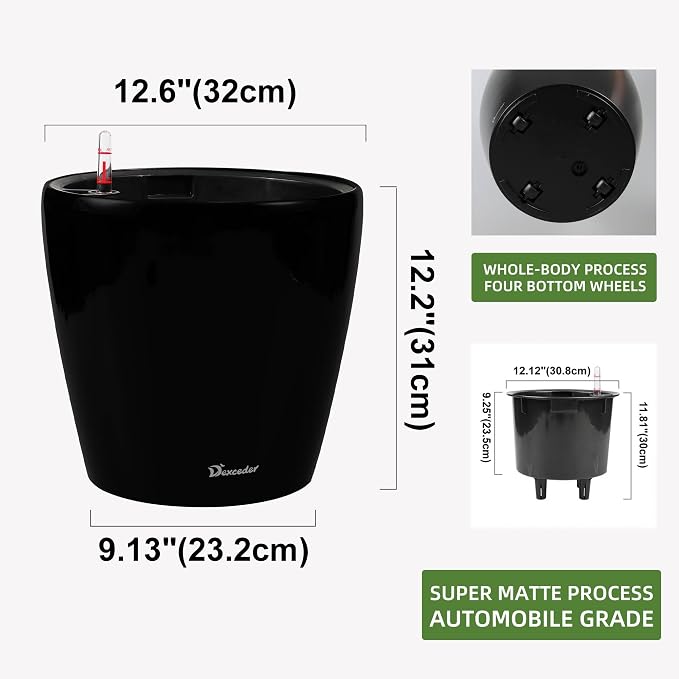 Dexceder 13x12 Self Watering Planter - Image 3