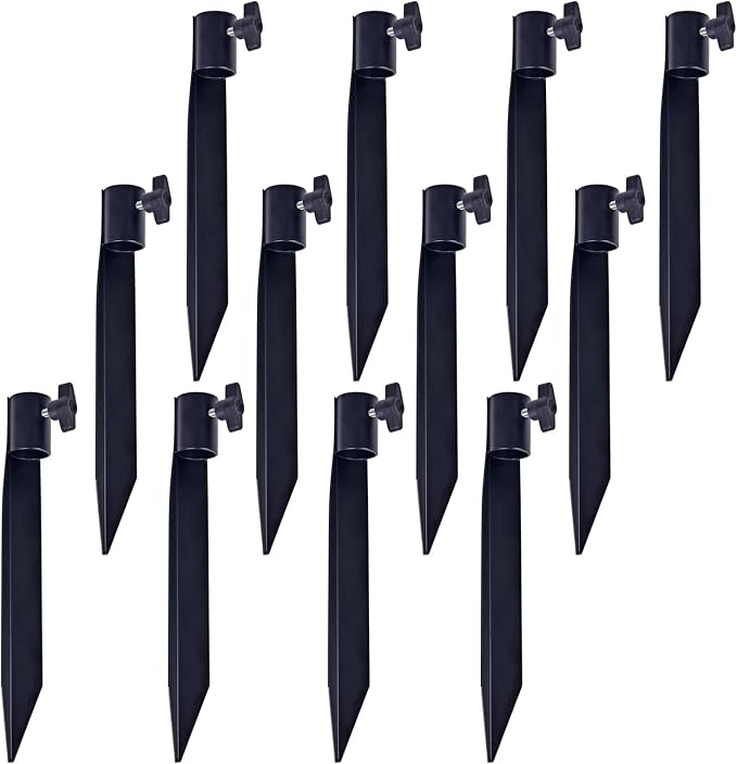 Outdoor Metal Stakes for Ground, Garden Stakes for Lights, Used for Replacement by Unknown