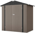 Patiowell 6x4 FT Outdoor Storage Shed, Garden Tool Storage Shed by Patiowell