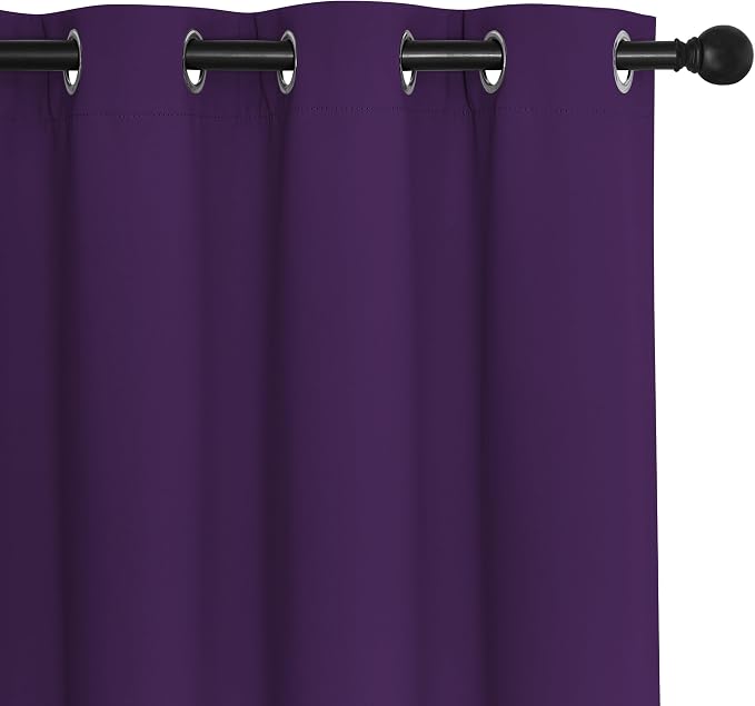 NICETOWN 66 Inch Long Blackout Curtains - Image 7