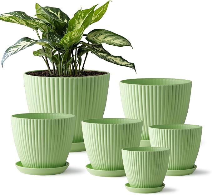 7.5/6.5/5.5/4.9/4.2/3.5 Inch Plant Pots by RooTrimmer