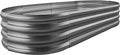 Land Guard 6×3×1 ft Galvanized Raised Garden Bed Kit， Raised Garden Boxes by LandGuard
