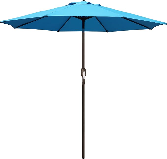 Blissun 9' Outdoor Patio Umbrella, Outdoor Table Umbrella, Yard Umbrella by Blissun