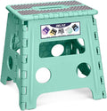 Delxo Folding Step Stool 13 Inch Non-Slip Foldable Stools by Delxo