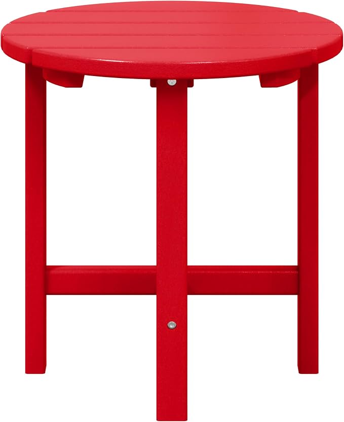 WestinTrends Dylan Adirondack Round Outdoor Side Table by WestinTrends