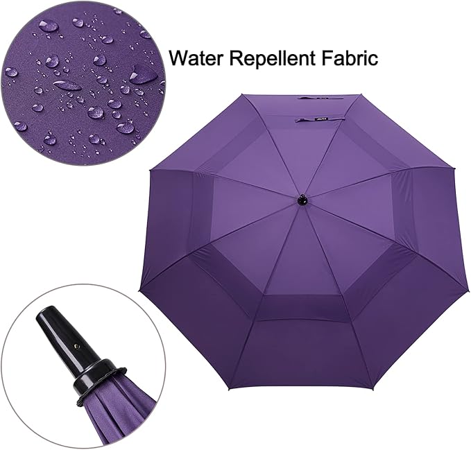 G4Free 47/54/62/68/72 Inch Automatic Open Golf Umbrella Oversize Extra Large - Image 4