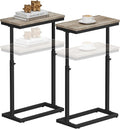 TUTOTAK End Table, Side Table, Tall Couch Table, Sofa Table, Living Room by ChoosetutotakFurnitureBuildYourCozyHome